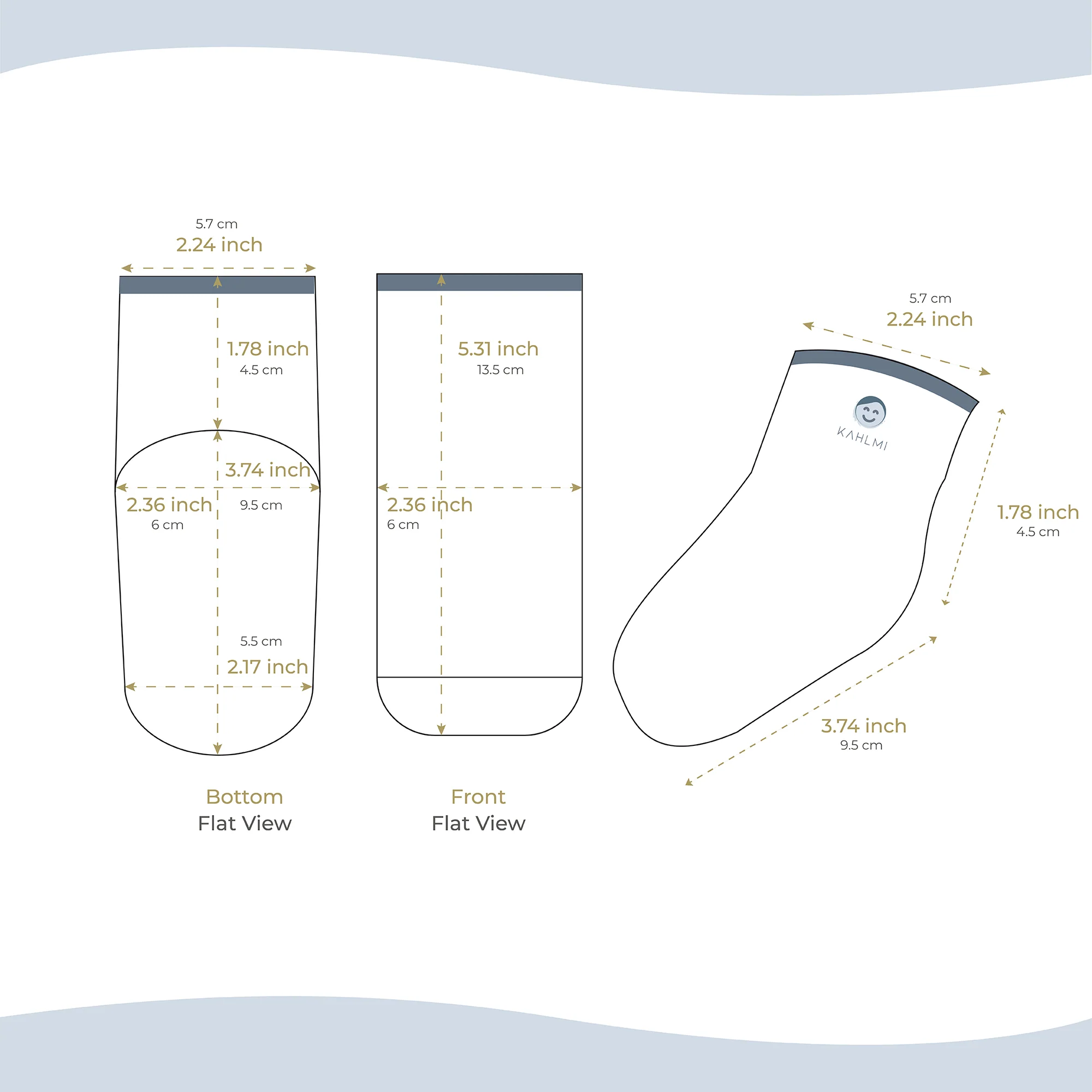 Massage Me! Socks (0-12 months) - Image 5